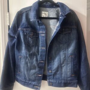 Old Navy Women's Dark Blue Jean Jacket